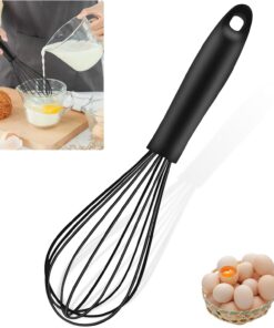 Home Büyük Boy Silikon Çırma Teli,Silikon Çırpıcı,Yumurta,Ayran Ve Pasta İçin Çırpma Teli (2)