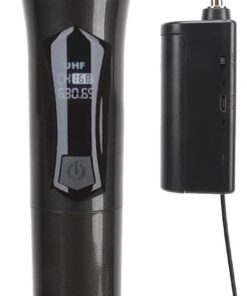 Kablosuz Karaoke Mikrofonu 6.35mm Amfi hoparlör İçin ve Sahne Performansı Çok Amaçlı Aktiviteler İçin Tak ve Çalıştır Kablosuz Mikrofon Dış Mekan Kullanıma Uygun WN03(Tekli Mikrofon)
