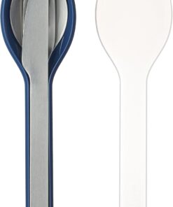 Çatal Bıçak Takımı Ellipse 3-parça – Paslanmaz çelik, denim, cm, 19,5 x 5,1 x 2,3 cm, 1 birim