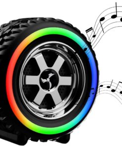 LED Taşınabilir Mini Kablosuz BT Lastik Hoparlör, Kablosuz Mavi Diş Taşınabilir Hafif Süper Kompakt Seyahat Hoparlör, Toz Geçirmez Oyun Odası Aksesuarları