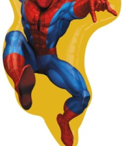 Castle Spiderman Folyo Balon (ANG)-10 Adet 40 Inç 100 Cm