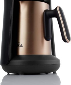 Okka Arzum OK0010 OKKA Minio Pro Türk Kahvesi Makinesi, 4 Fincan, 480W, 16.5x16x22.5 cm, Paslanmaz Çelik, Bakır