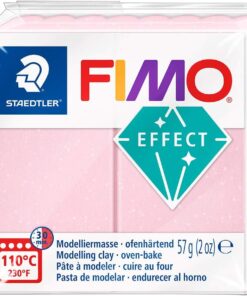 FIMO EFFECT Modelliermasse, ofenhaertend, rosenquarz, 56 g Art.8020