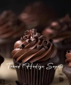 200 Adet Standart Boy Kahverengi Muffin Kek Kalıbı, Browine Kalıbı 40x30 Mm, Cupcake Kağıdı Doğum Günü Parti Dekorasyonu için