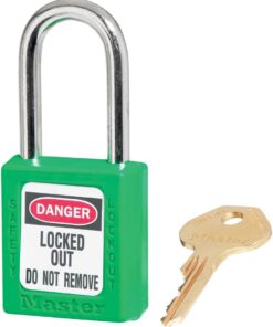 Lock ml410grn giriş farklı asma kilit, yeşil, 1/4 “x 1-1/2"
