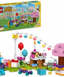 Animal Crossing Julian Doğum Gününü Kutluyor 77046-6 Yaş ve Üzeri Çocuklar için Yaratıcı Oyuncak Yapım Seti (170 Parça)