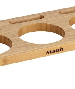 Ahşap 3'lü Mini Tencere Standı