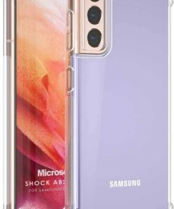 Samsung Galaxy S21 FE için Kılıf Shock Absorbing Şeffaf [Galaxy S21 FE ile Uyumlu Kılıf - Şeffaf]