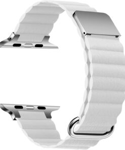 ​​​Apple İle Uyumlu Watch 42mm KRD-78 PU Deri Kordon Strap Kayış Turuncu