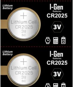 CR2025 Pil 5'li Paket Lityum Düğme Pil 3V 2025