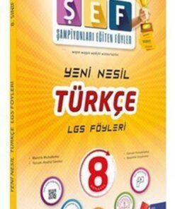 Yayınları 8 Sınıf ŞEF Türkçe Lgs Föyleri