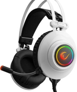RM-K1 PULSAR Beyaz Usb 7.1 Surround+Titreşim RGB Işık Efektli Gaming Oyuncu Mikrofonlu Kulaklık