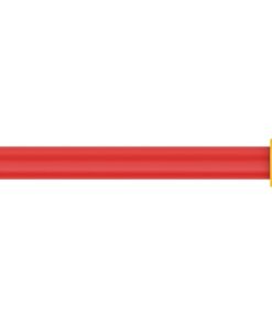 05005120001 410 i VDE B Yalıtımlı T Kol Adaptör Tornavida, 3/8 inç Lokma Anahtar Uçları için, 3/8 inç x 130 mm, Kırmızı