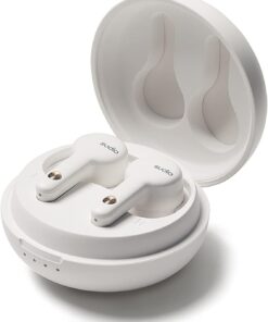 A2 Beyaz Gerçek Kablosuz Kulaklık Şarj Kılıfı, Kulak İçi Gürültü Önleyici Kulaklık, Bluetooth 5.2, 30 Saat Oyun Süresi, IPX4 Su Geçirmez