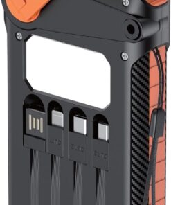 SO600 Solar Powerbank, 10000 mAh, Led Işık