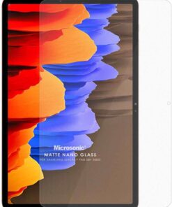 Samsung Galaxy Tab S10 Plus X820 Matte Nano Glass Cam Ekran Koruyucu [Galaxy Tab S10 Plus X820 ile Uyumlu Ekran Koruyucu - Şeffaf]