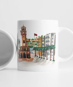 Şehri Tasarımlı Hediyelik Kupa Bardak