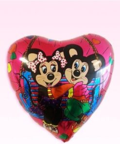 Castle 18'' G-macho & Peggy Swıng Folyo Balon 10 Adet