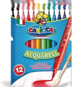 Acquarell Fırça Uçlu Keçeli Boya Kalemi 12'Li