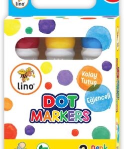 Dot Markers 3' lü Yıkanabilir Boya