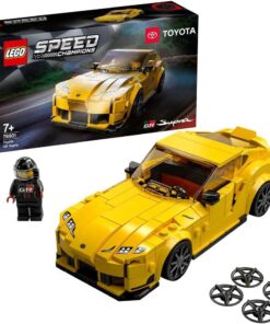 Speed Champions Toyota GR Supra 76901-7 Yaş ve Üzeri Araba Sevenler İçin Koleksiyonluk ve Sergilenebilir Yaratıcı Oyuncak Model Yapım Seti (299 Parça)