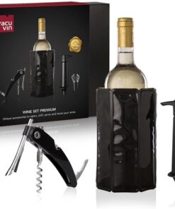 Vin Premium Şarap Seti 4 Parça Hediye Kutulu