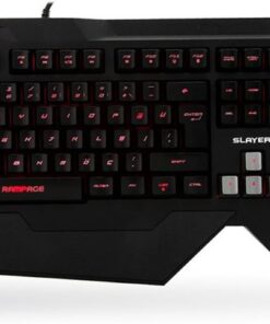 SLAYER KB-R11 Siyah USB Tuş Aydınlatmalı Makrolu US Q Gaming Klavye