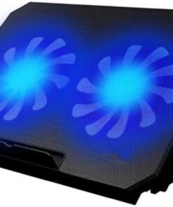 N99 Çift Fanlı Laptop Soğutucu Mavi Led Işıklı Ayarlanabilir Dizüstü Stand