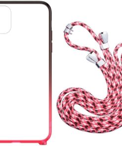 Element Crossbody, iPhone 11 Pro Max Cep Telefonu Kılıfı, Kırmızı