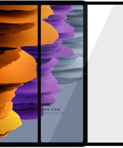 Samsung Galaxy Tab S7 Plus T970 Tam Kaplayan Ekran Koruyucu Siyah [Galaxy Tab S7 Plus T970 ile Uyumlu Ekran Koruyucu - Siyah]