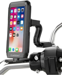 Eh-139 Motosiklet Telefon Tutucu Ayna Tipi Tutucu Su Geçirmez Dokunmatik Dikiz Aynası Tutucu 4,7-7 inç Bisiklet Motor Tutucu