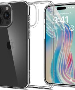 iPhone 15 Pro Kılıf Crystal Hybrid Crystal Clear - ACS06471