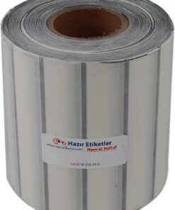 etiketler , hazır al hızlı al PP Şeffaf Kutu Kapatma Etiketi Rulo Etiket, 100mm x 20mm Çap 900 Adet, Yuvarlak Transparan Sticker