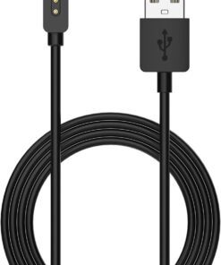 Xiaomi Mi Band 8 için Manyetik USB Şarj Kablosu Siyah [Mi Band 8 ile Uyumlu Şarj Kablosu - Siyah]