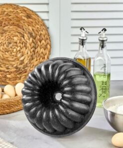 Thermo Döküm Gövdeli 24cm Granit Kaplama Dilimli Kek Kalıbı, Dilimli Kek Kalıbı, Döküm Kek Kalıbı, Granit kek kalıbı, Yanmaz Yapışmaz Granit Kaplama Döküm Dilimli Kek Kalıbı 24cm