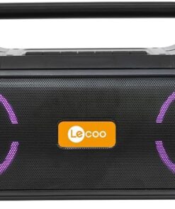 DS153 Boombox RGB Bluetooth EQ İşlevi Subwoofer Suya Karşı Dayanıklı 40W RMS Powerbank 360° Ses İşlevli 2 Pasif Radyatörlü 5.0 Stereo 3600mAh 80W Tepe Güç TWS IPX5 Taşınabilir Hoparlör