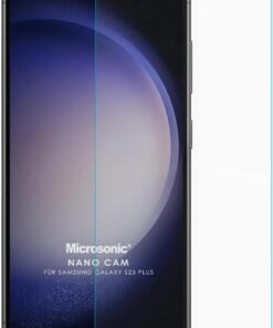 Samsung Galaxy S23 Plus Nano Glass Cam Ekran Koruyucu [Galaxy S23 Plus ile Uyumlu Ekran Koruyucu - Şeffaf]