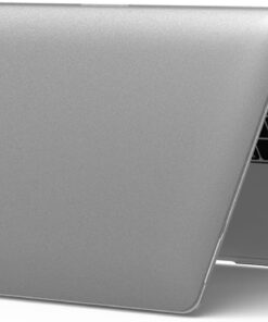Macbook Pro Kılıf 13inç M1-M2, Kristalline İz Yapmaz A1706 A1708 A1989 A2159 A2251 A2289 A2338 ile Uyumlu Gri