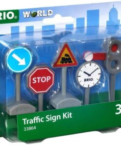 Traffic Sign Kit, Tren Yolu için Trafik İşareti Oyuncak Kiti