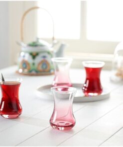 Coco Lavem-Pink Touch 6-lı Çay Bardağı Seti