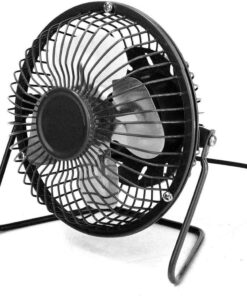 Mini USB Masaüstü Metal Taşınabilir Fan, Ev ve Ofis Kullanımı için İdealdir Sessiz çalışır 4 İnç Metal Usb Mini Vantilatör