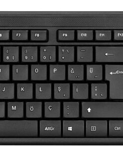 KB-1002 Siyah USB Q Standart Klavye