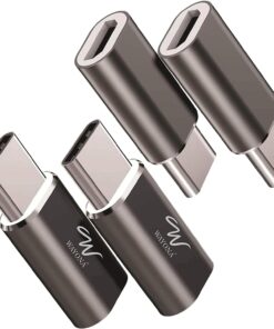 Micro Usb - Tip C Otg Adaptörü (2'Li Paket), Veri Senkronizasyonu Ve Şarj Adaptörü, Micro - Usb C