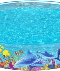 Fill 'N Fun Clownfish Sabit Çocuk Havuzu, 2.44 m x 46 cm