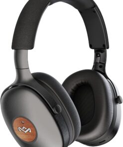 Positive Vibration XL ANC Kulak Üstü Gürültü Önleyici Kulaklık Kablosuz Bluetooth - Sürdürülebilir Malzemelerden Bluetooth Kulaklık, 35 Saat Oynatma, Mikrofon, ANC Kulaklıklar, Siyah