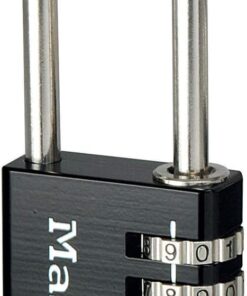 Lock Katı Aluminyum Asma Kilit Şifreli 40 Mm, Siyah