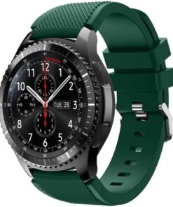 Kordon Kayış Silikon Tırtıklı Haki watch GT2 Pro GT 2e GT 42m GT 46m GT2 46m GT2 42m Watch 2 Honor Watch 2 42m Watch SE watch GS PRO Magic Watch2 46m Magicwatch 1 watch Dream ile Uyumlu ürün