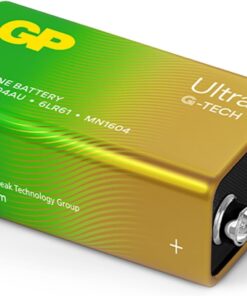 Batteries G-TECH Ultra Alkalin 9V - 6LR61 Boy 9V Pil Tekli Kart