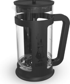 - Smart French Press: Yaklaşık 350mL kapasiteli kahve hazırlayıcı | Siyah Polipropilen Gövde | Bulaşık Makinesinde Yıkanabilen Borosilikat Cam Sürahi | Paslanmaz Çelik Filtre Sistemi