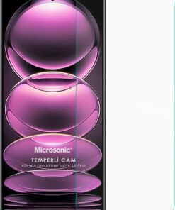 Xiaomi Redmi Note 12 Pro Tempered Glass Cam Ekran Koruyucu [Redmi Note 12 Pro ile Uyumlu Ekran Koruyucu]